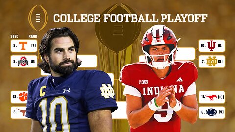 College Football Playoff Round 1 BEST BETS! | Indiana vs Notre Dame Preview