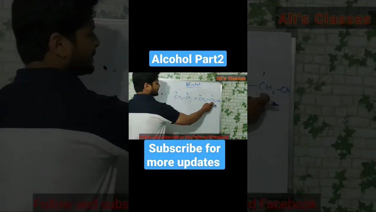 Organic Chemistry class 11||Chapter 12IUPAC Nomenclature of Alcohol#alcohol #iupac part2