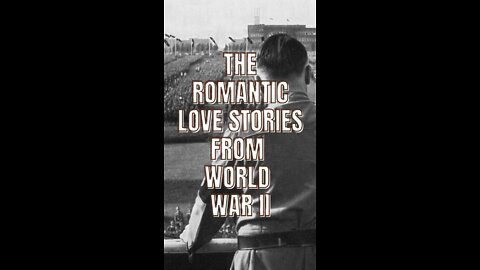 The Romantic Love Stories from World War II #shorts