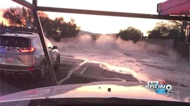 Water main break on Skyline affects many on the north side