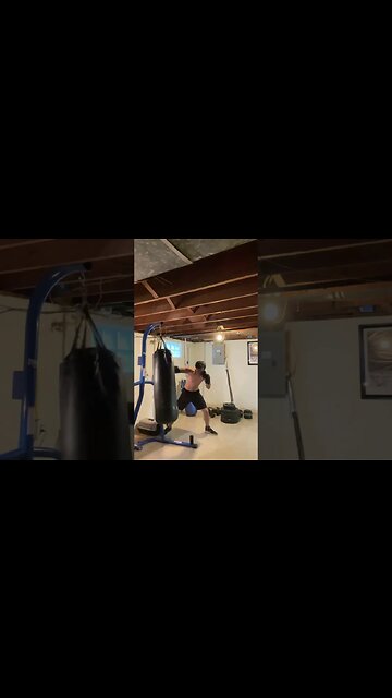 Bag work time in the basement #boxing