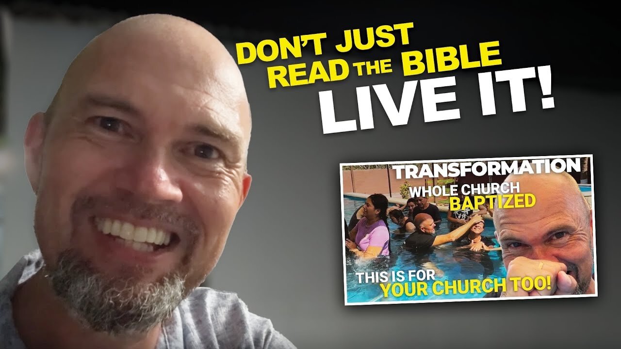 Don't just read the Bible - Live it. Torben Sondergaard