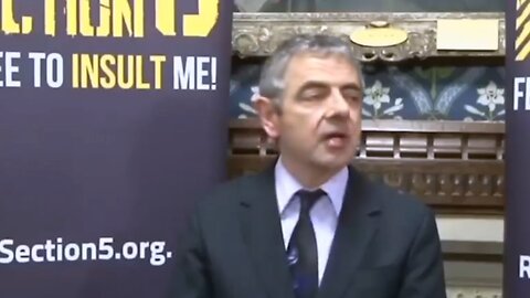 THE GOVERNMENT WANTS TO POLICE OUR SPEECH & OUR CONVERSATIONS! MR BEAN SAYS NO!