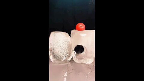 "1000°C Red Hot Copper Ball Melting an Ice Tower | Satisfying ASMR Experiment"