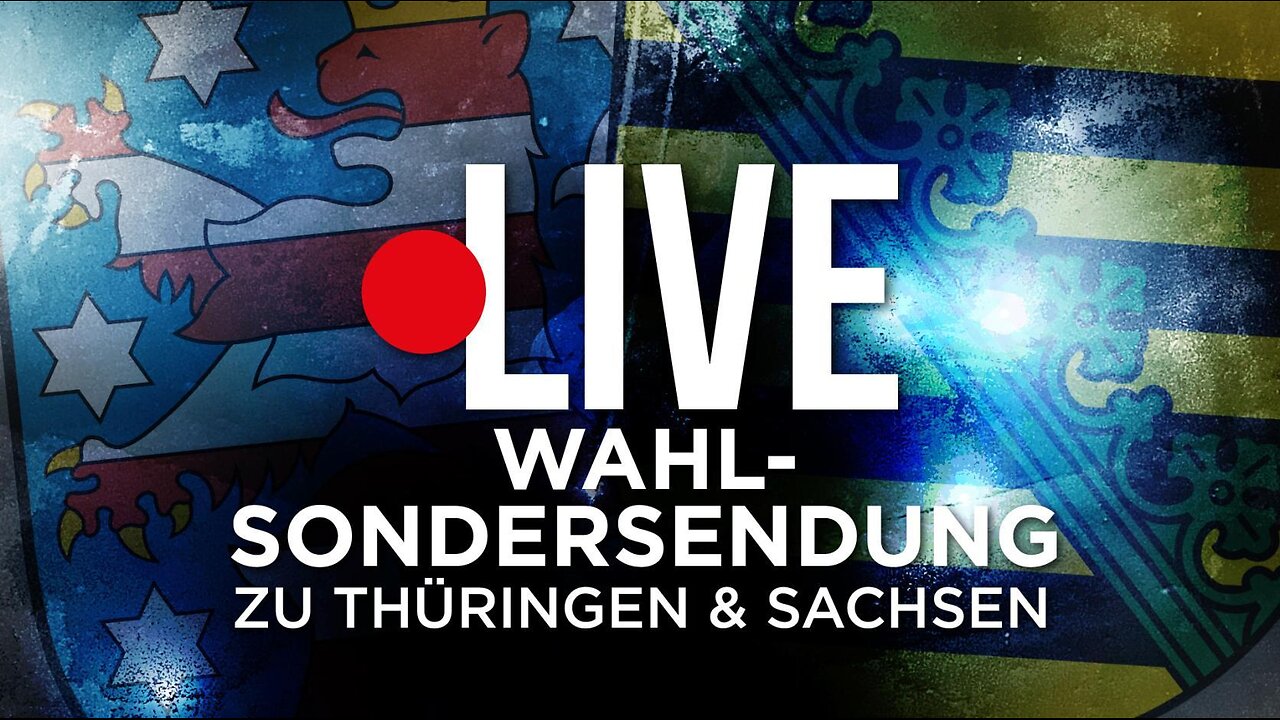 AUF1-Live Wahl-Sondersendung zum Wahlbeben in Thüringen und Sachsen