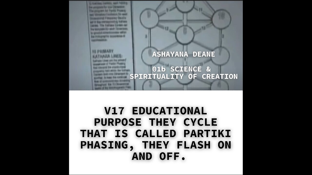 V17 EDUCATIONAL PURPOSE THEY CYCLE THAT IS CALLED PARTIKI PHASING, THEY FLASH ON AND OFF.