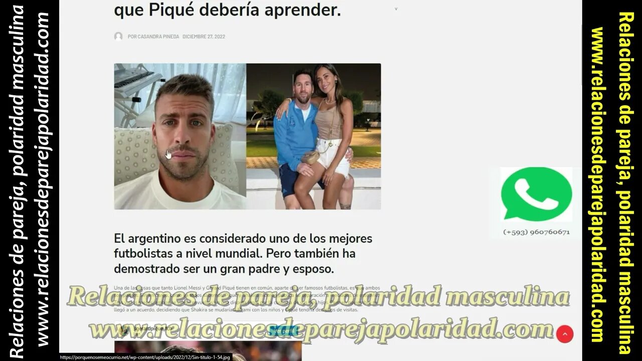 Messi da grandes lecciones sobre respeto y amor que Piqué debería aprender - es culpa solo de él?