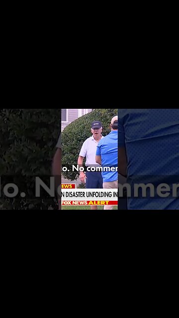 "Any comment on the rising death toll in Maui?" BIDEN: "No. No comment."