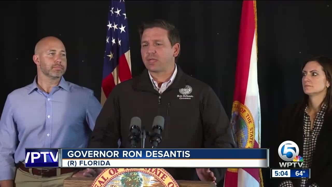 Gov. DeSantis visits Stuart, lays out plan to protect water quality and environment