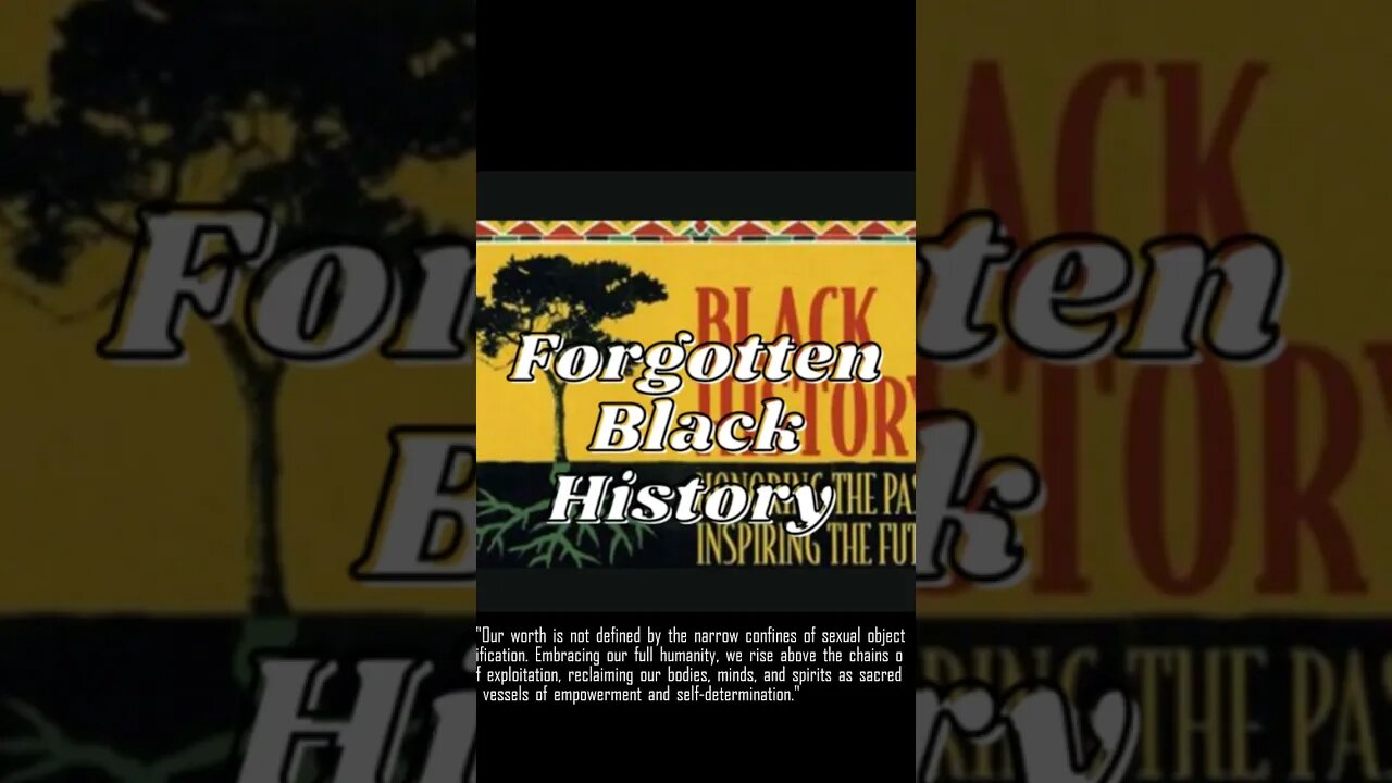 ❗️ Just listen ❗️ 030 | Forgotten Black History #youtubeblack #blackhistory
