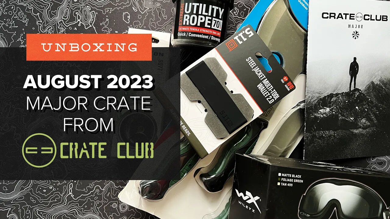 High-End Protection - Unboxing the Crate Club Major Crate: August 2023