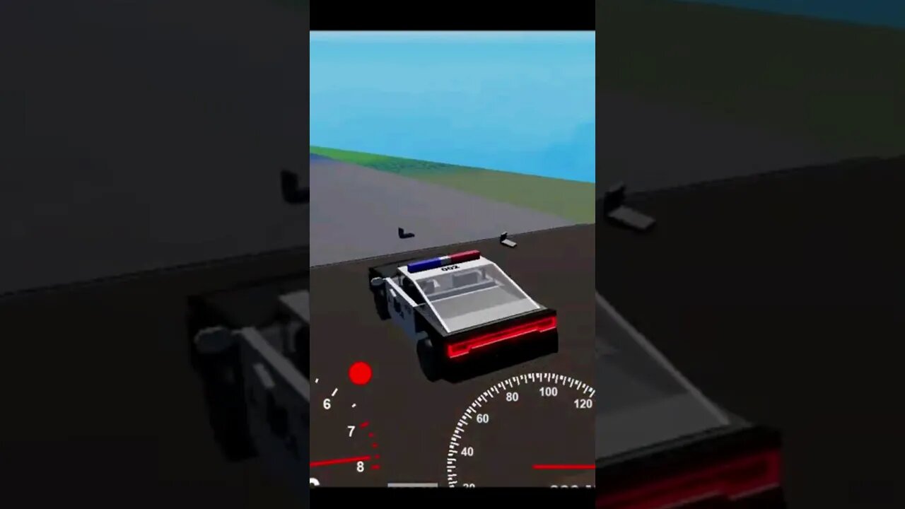 roblox police chase gone wrong | #roblox #shorts