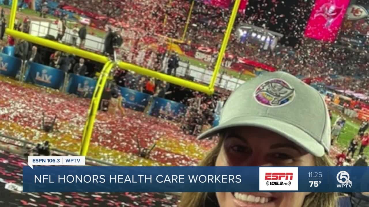 Local health care worker gets to experience Super Bowl