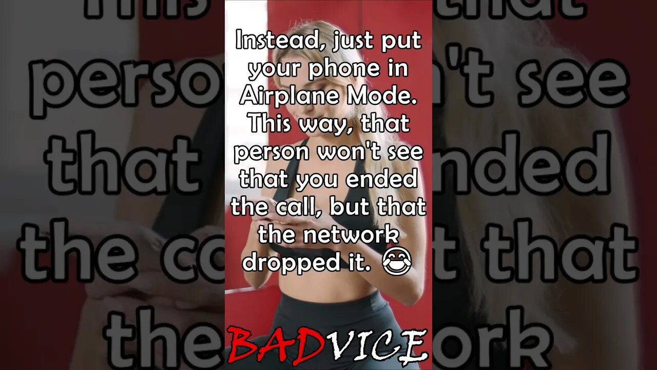 BADVICE: This is how you end a phone call while not hurting the other person's feelings