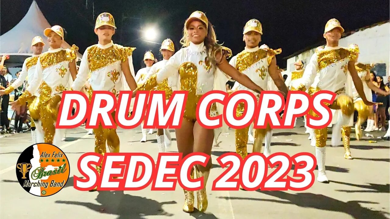 CORPO COREOGRÁFICO 2023 - DRUM CORPS SEDEC 2023 NO DESFILE CÍVICO 2023 NO MUNICÍPIO DE SAPÉ - PB.