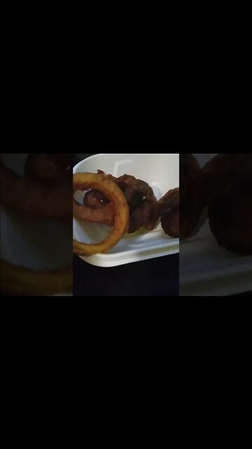 Green onion rings🤢🤮 #food #chicken #food #fried #Trending #discord #mukbang #world #tasty