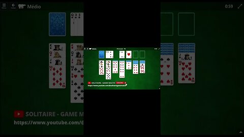 Microsoft Solitaire Collection Klondike INTERMEDIATE Level # 358 #shorts