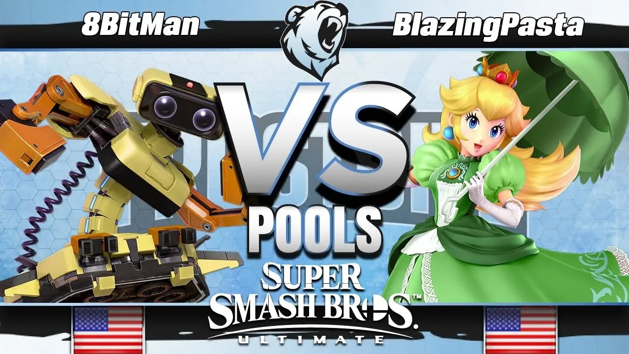 AMG | 8BitMan (ROB) vs. BlazingPasta (Peach) - Ultimate Pools - Frostbite 2019