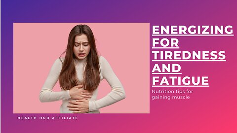Energizing for tiredness and fatigue | The gateway to the body's sense of smell and taste