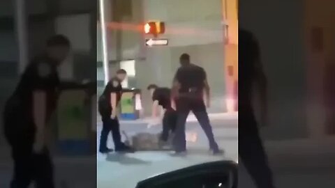 Woman gets knocked out by police