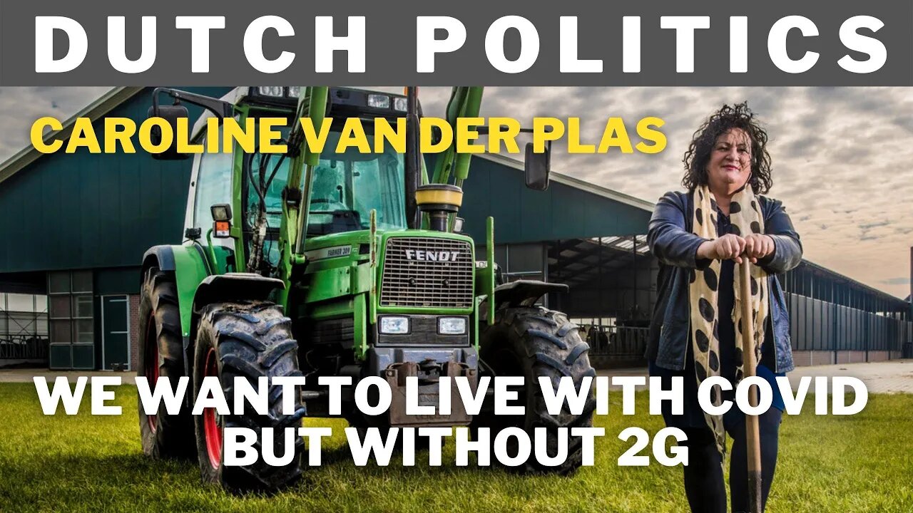 Caroline vd Plas: We want to live with covid but without 2G. - Dutch Politics - ENG Sub