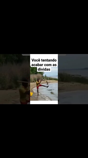 🤣Você tentando acabar com as dívidas