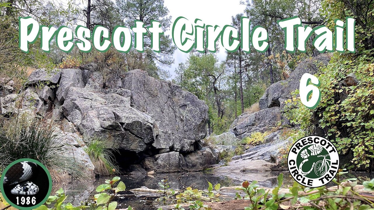 Prescott Circle Trail: Goldwater Lake to White Spar Trailhead