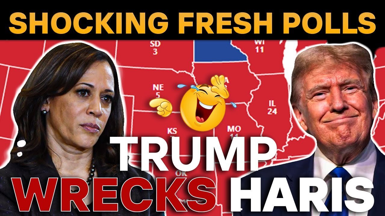 TRUMP CRUSHES HARRIS: STUNNING NEW PEAK in 2024 Election Forecast SHOCKS EVERYONE!!