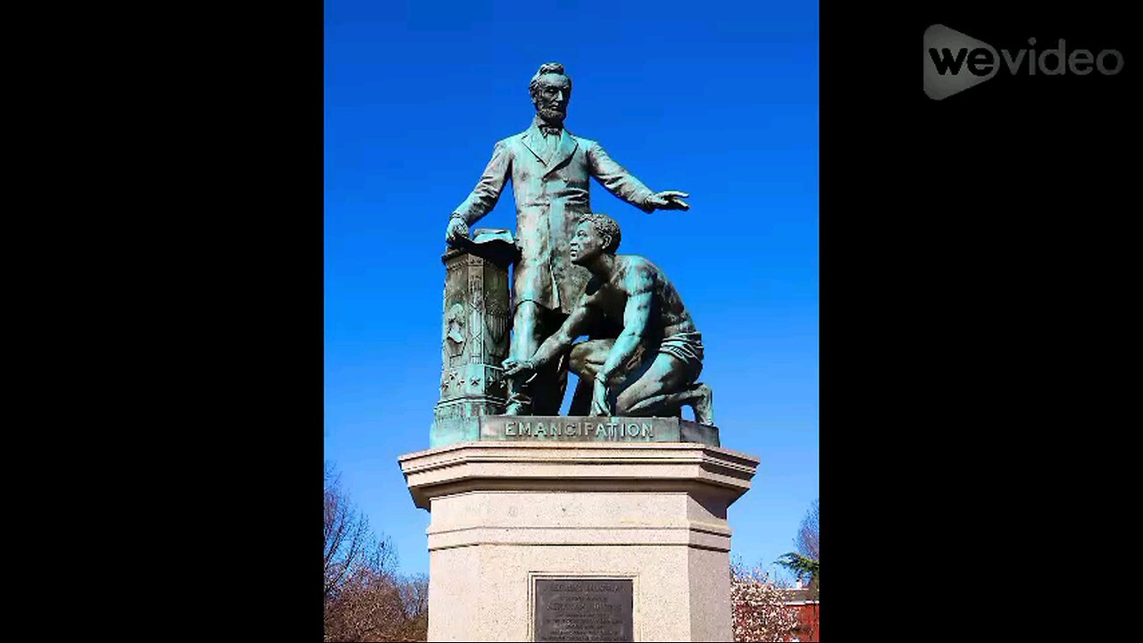 Donald Trump versus Democrat Thugs who wanted to destroy a Statue of Abraham Lincoln