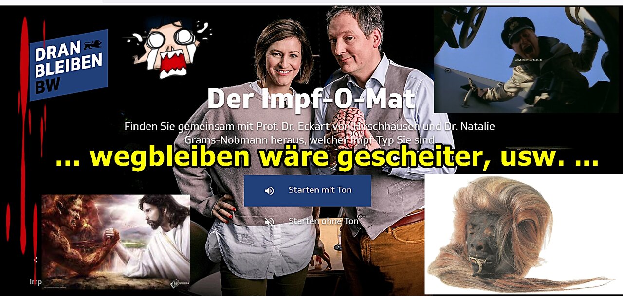 „Wenn kleinere Satan*sten größere unterstützen, usw.!!!“ ...