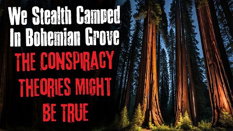Shocking footage of man exploring Bohemian grove what he sees is horrible