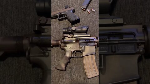 AR-15 build with Trijicon Sight￼