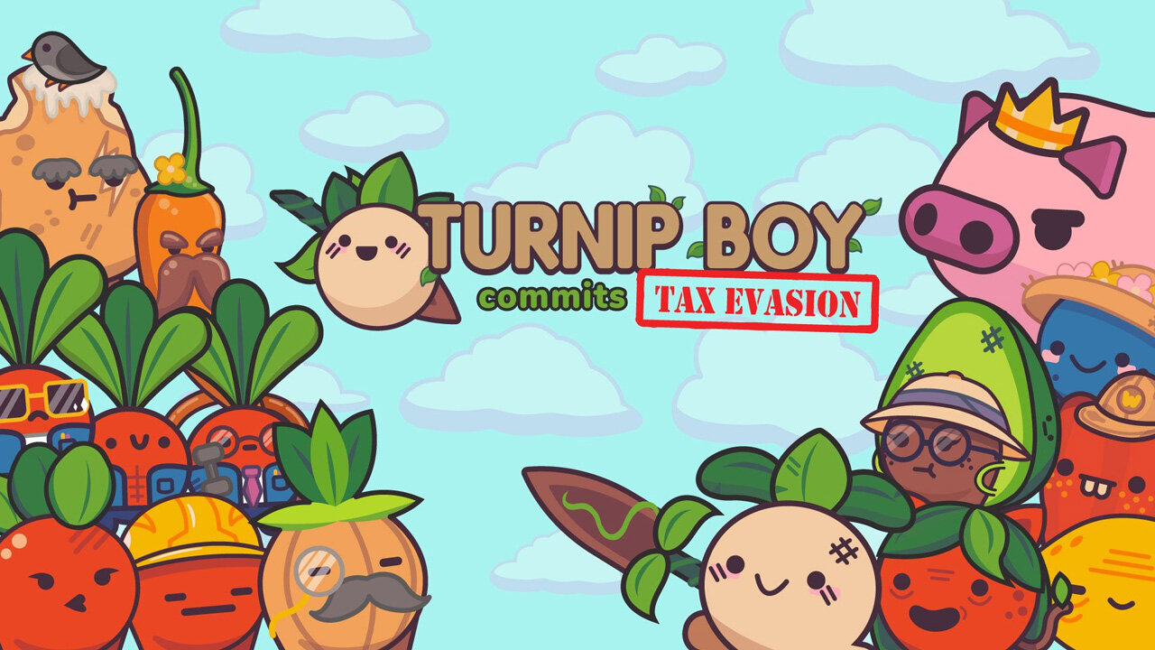 A Bright and Colorful Post-Apocalyptic Future! Let's Stream Turnip Boy Commits Tax Evasion