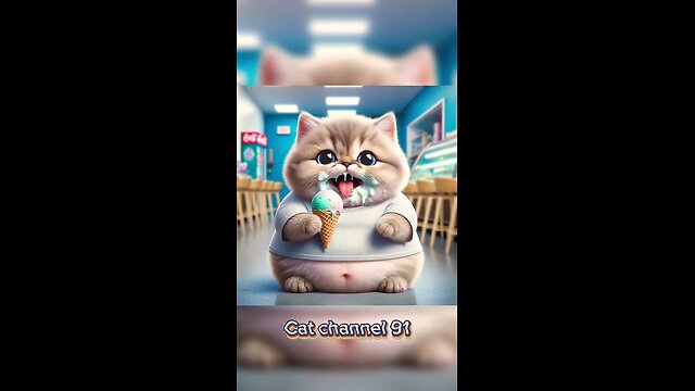 Cat cute 😔🐈