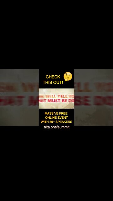 Check Out This HUGE Free Online Event Coming Soon!