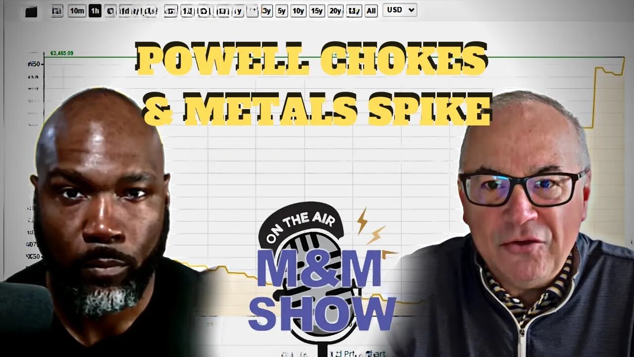 🔴 Credit Crisis Forces Powell To Concede On Higher Rate Policy & Metals Spike | Mike & Mario Show