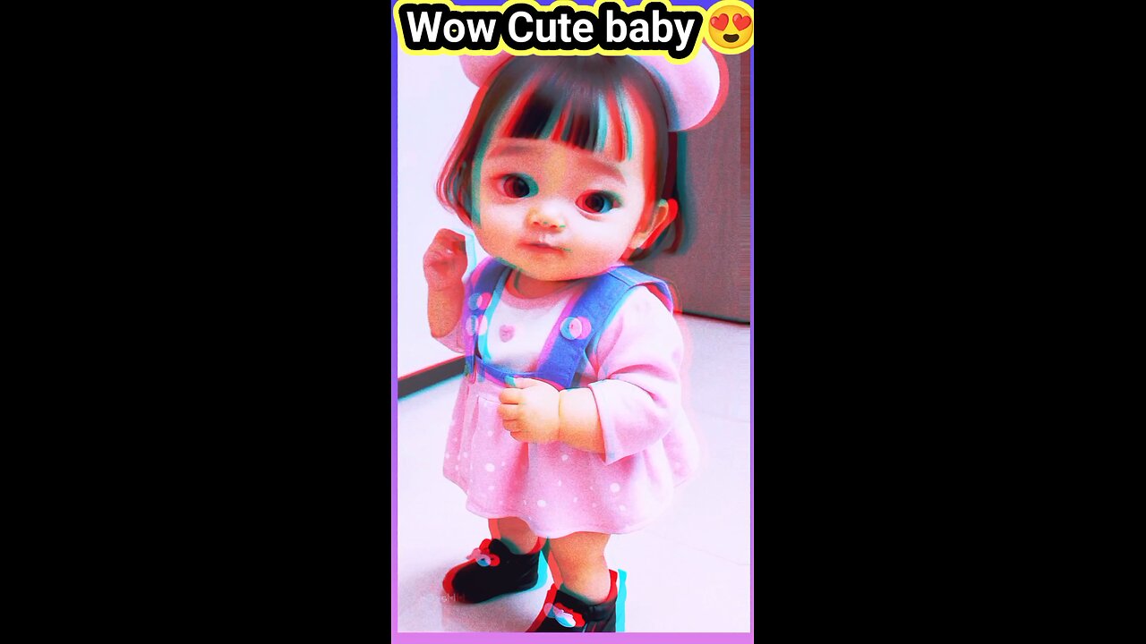 Wow cute baby 😍😍 #funny #শর্ট #comedy #shorts #viral #tiktok #baby #song #wwefunny #wwe #বেবি