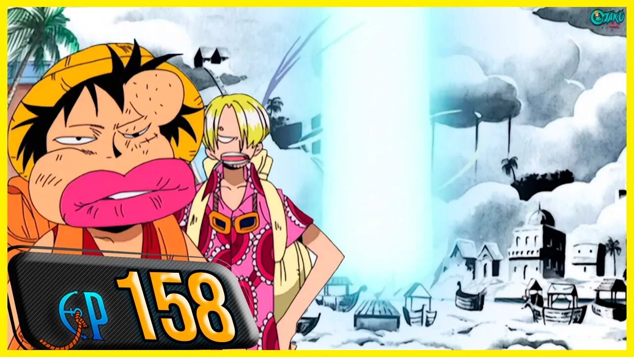 ARMADILHA DA RUA ADORÁVEL! O TODO PODEROSO GOD ENEL! (RESUMO ONE PIECE EP 158)