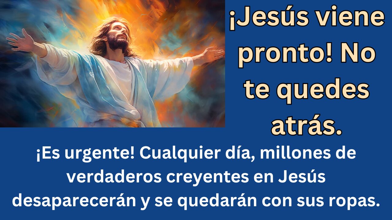 ¿Católico o no religioso? ¿Qué pasará pronto con la desaparición de los seguidores de Jesús?El rapto