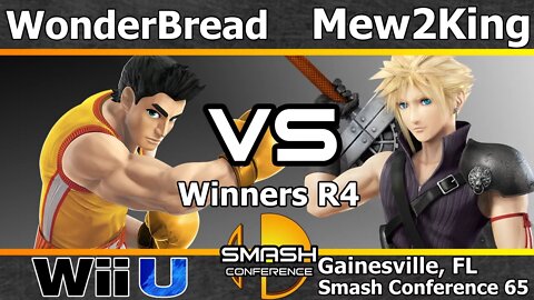 WonderBread (Little Mac) vs. Fox MVG|Mew2King (Cloud) - Winners R4 - SC65