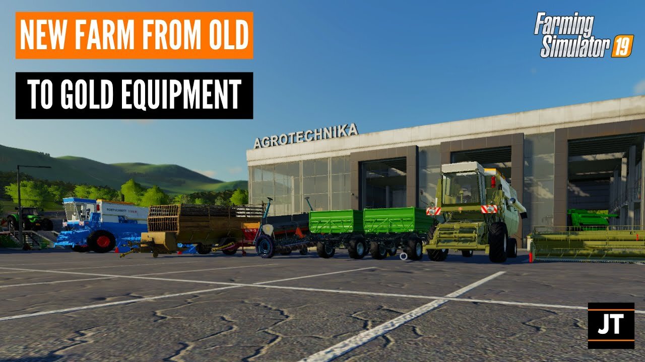 NEW FARM FROM OLD TO GOLD EQUIPMENT | SLOVAK VILLAGE | Farming Simulator 19 | #1