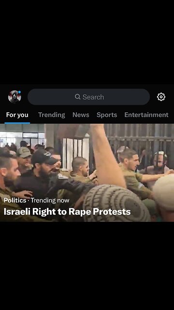 Israeli right to rape Palestinians protest...