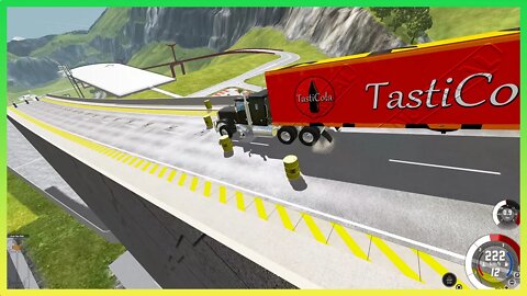 TruckFails | Epic High Speed Car Jumps #109 | BeamNG.Drive |TrucksFails