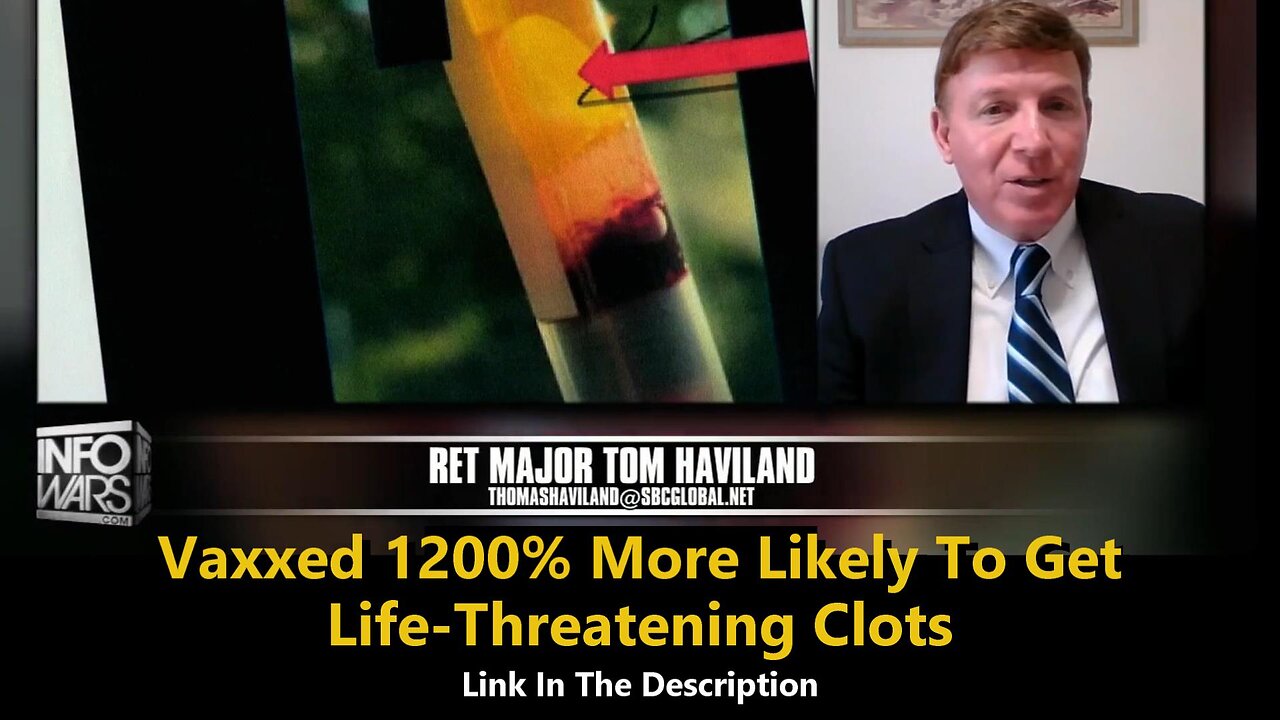 Vaxxed 1200% More Likely To Get Life-Threatening Clots – Maria Zeee & Major Tom on Infowars