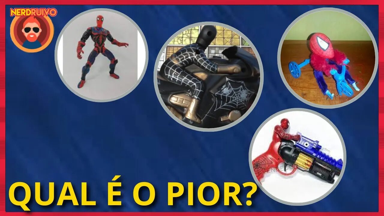 REACT! OS PIORES BRINQUEDOS DO HOMEM ARANHA PARTE 2