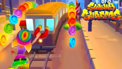 NOVAS MOEDAS COLORIDAS do Subway Surfers