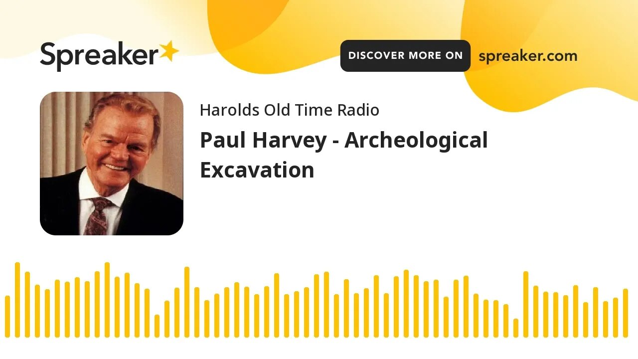 Paul Harvey - Archeological Excavation