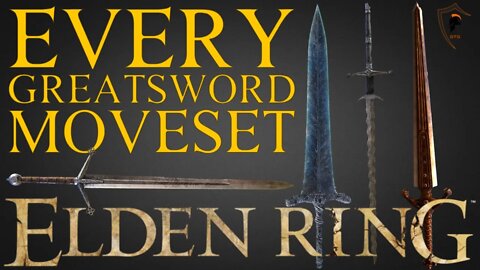 Elden Ring - Full Greatsword Moveset Showcase (All 21 Greatswords)