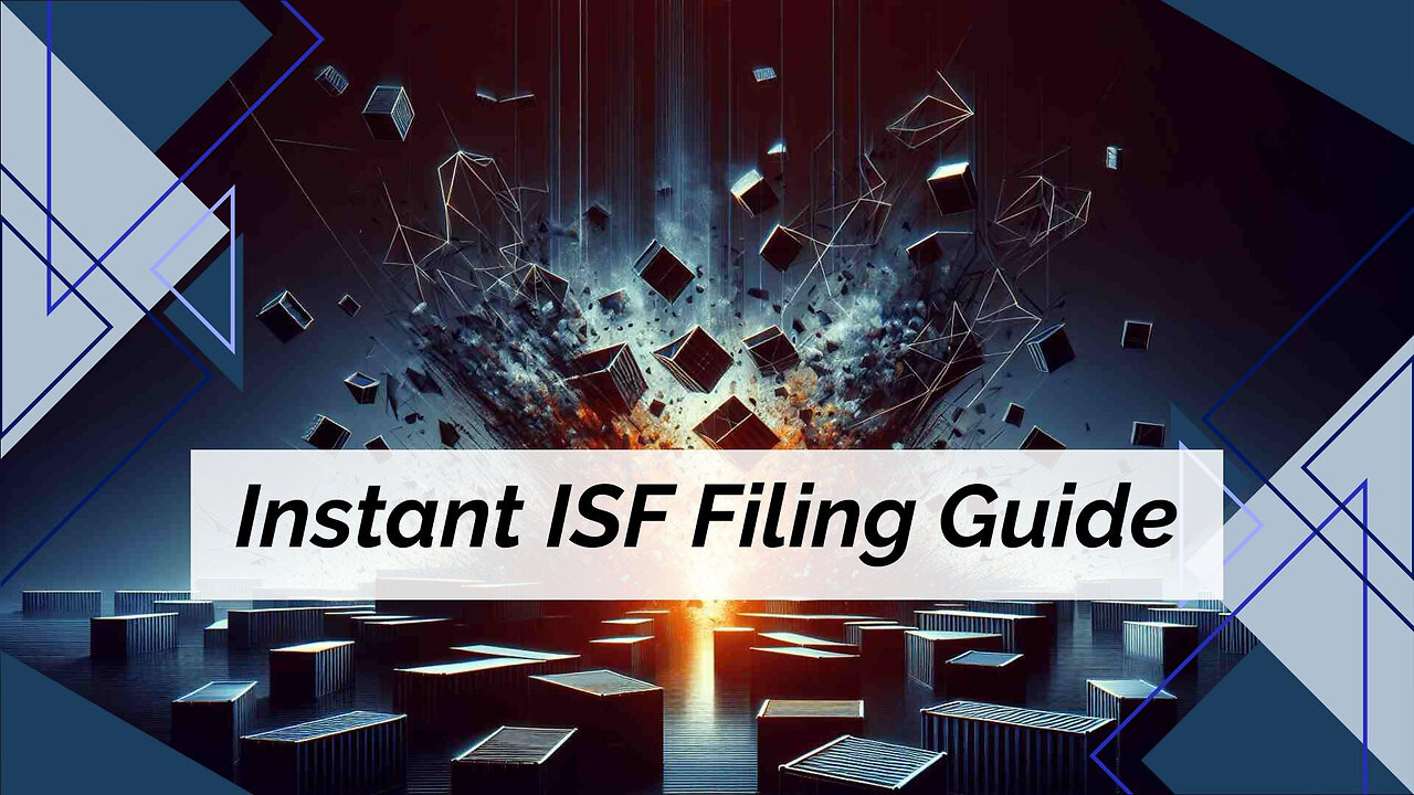 Same-Day ISF Filing Strategies