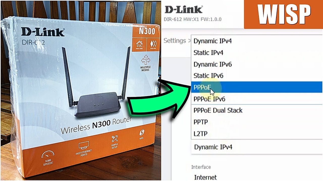 Tutorial Setting PPPoE D-Link DIR-612 Mode WISP Tanpa Kabel LAN